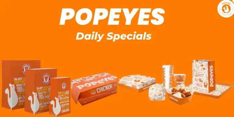Popeyes Daily Specials 2024 & Tuesday Special Prices: Enjoy Unbeatable Value