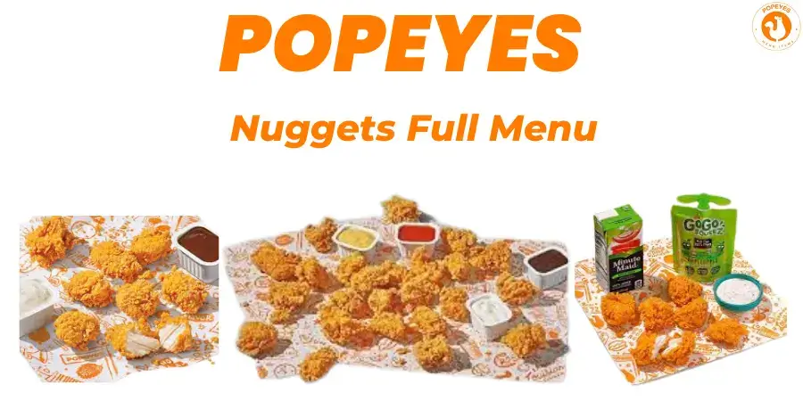 Popeyes Nuggets Full Menu
