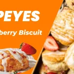 Popeyes Strawberry Biscuit