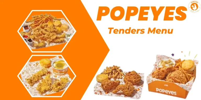 Popeyes Tenders Menu 2024: Irresistible Tenders with Prices, Calories, and Nutrition