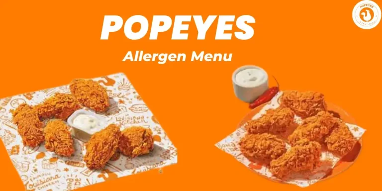 Popeyes Allergen Menu 2024: Discover Tasty and Allergy-Free Delights