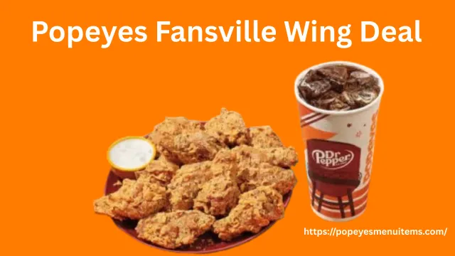 Popeyes Fansville Wing Deal