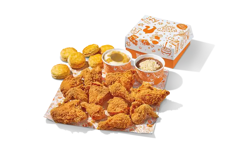 Popeyes 12pc Chicken Combo
