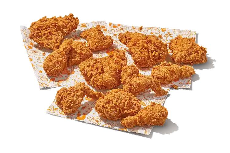 Popeyes 9pc Chicken Combo
