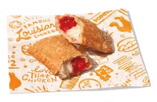 Popeyes Fried Strawberry Cream Cheese Pie
